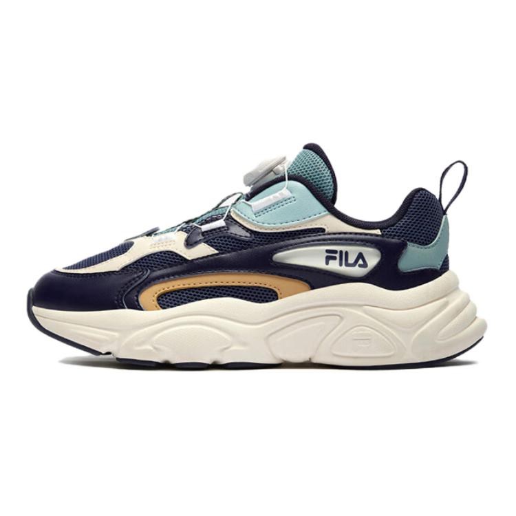 

FILA KIDS Детские кроссовки с низким верхом, устойчивые к скольжению, синие
