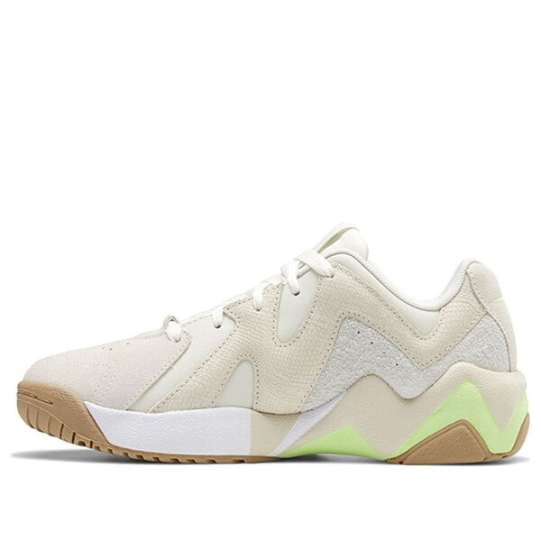 

Кроссовки hurrikaze 2 low 'chalk neon mint' Reebok, бежевый