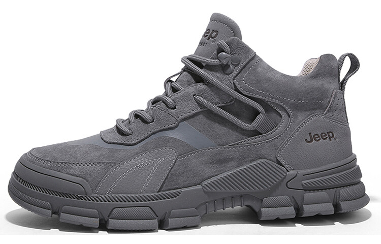 

Ботинки Jeep Outdoor Boots Men Gray, Серый, Ботинки Jeep Outdoor Boots Men Gray