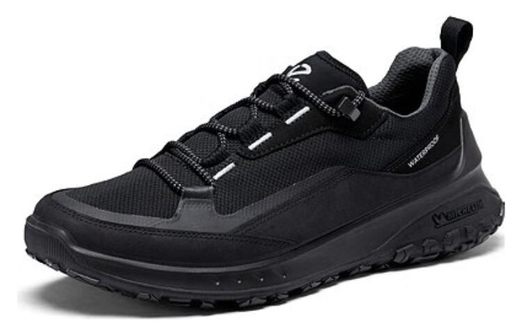 

Кроссовки Ecco Casual Shoes Men Low-Top Black, Черный, Кроссовки Ecco Casual Shoes Men Low-Top Black