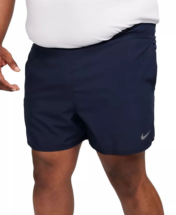 

Мужские шорты для бега Challenger Dri-FIT Brief-Lined 5 дюймов Nike, черный