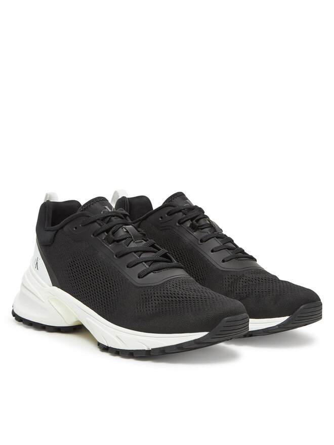 Кроссовки Hike Runner Tech Knit YM0YM01284 Calvin Klein Jeans, черный — фото 2