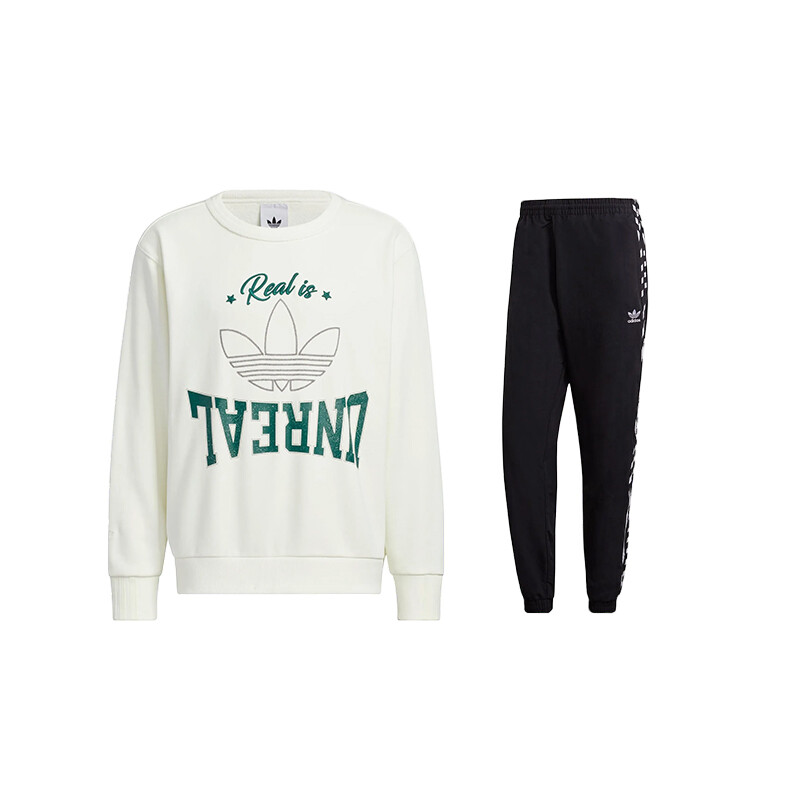 

Повседневная спортивная одежда унисекс Белый/черный Adidas Originals, белый/черный