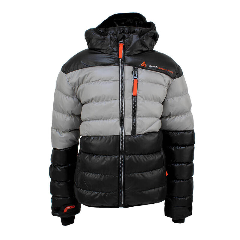 

Детская куртка Peak Mountain, цвет black/black/gris