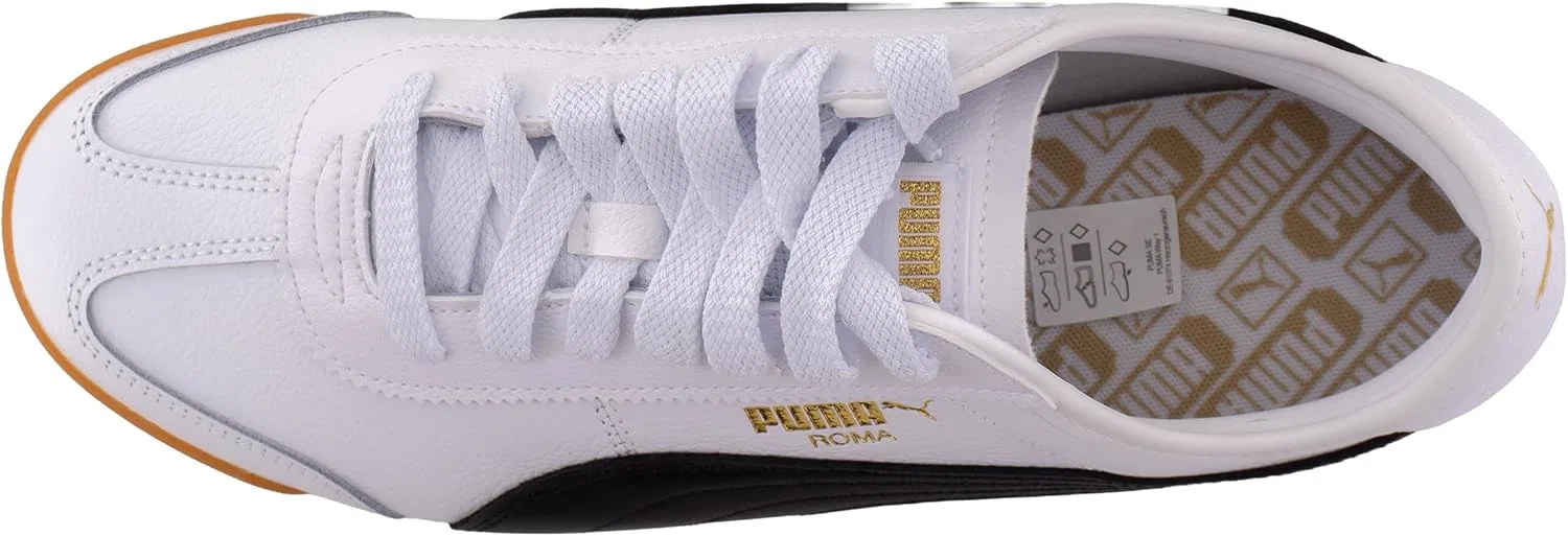 Кроссовки PUMA Roma 68 Revival, унисекс, White / Black — фото 4