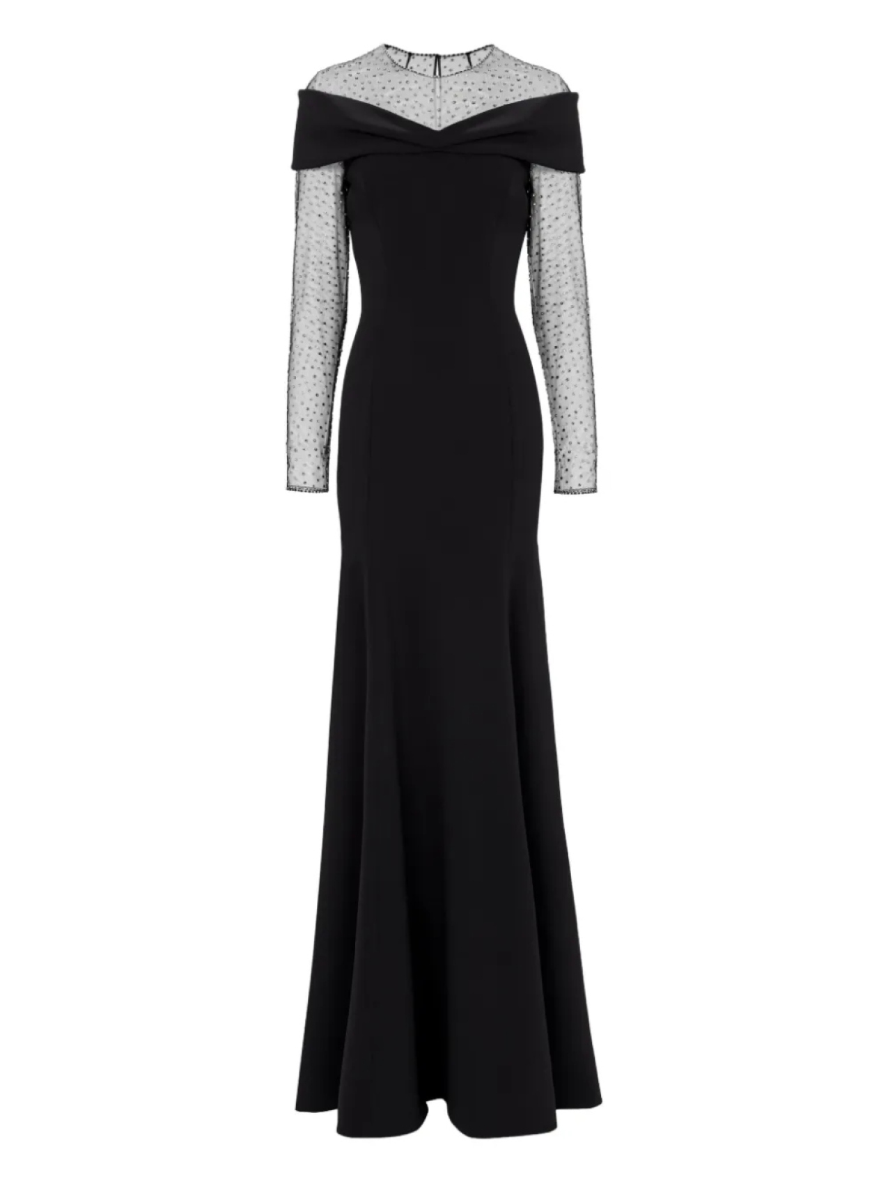 

Jenny Packham платье макси Etienne, черный