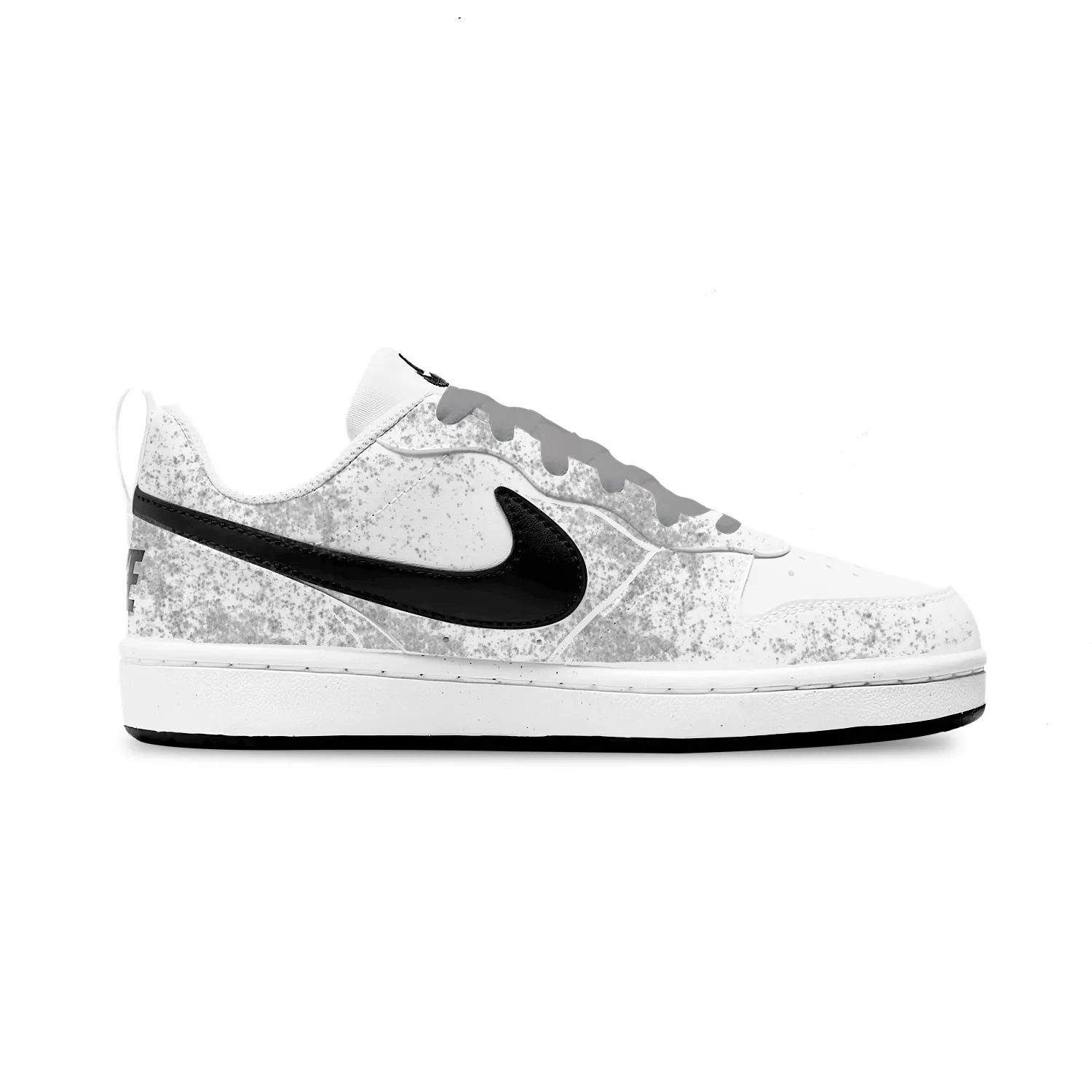Кроссовки для скейтбординга Court Borough Abrasion Resistant Low top детские унисекс Nike, белый — фото 4