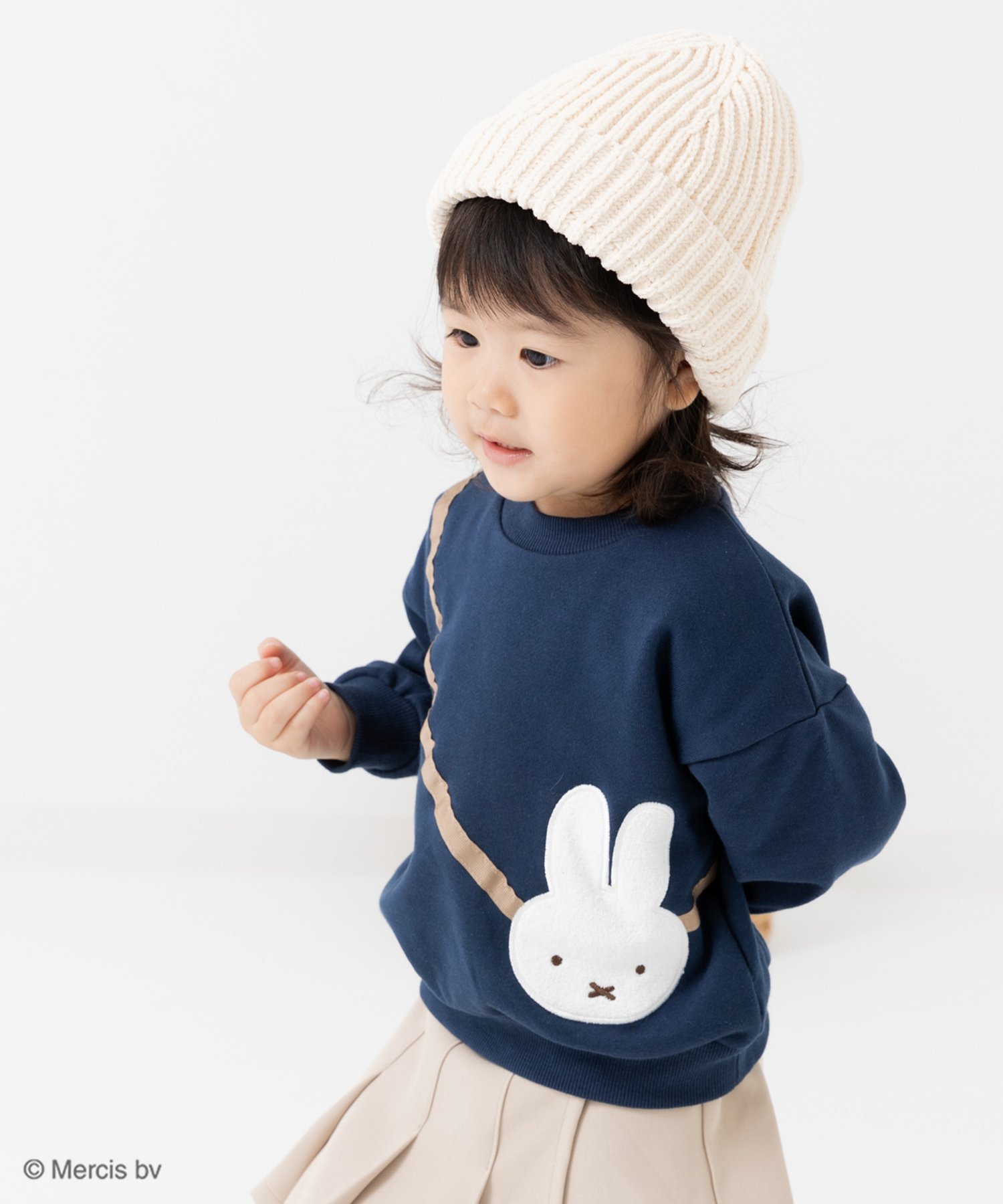 Флисовая толстовка Miffy, E-pouch/Navy