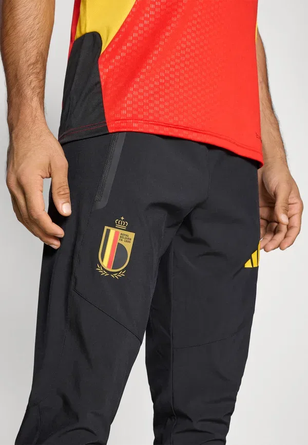 Футболка Adidas Performance Belgium tiro tech national team wear, черный — фото 4
