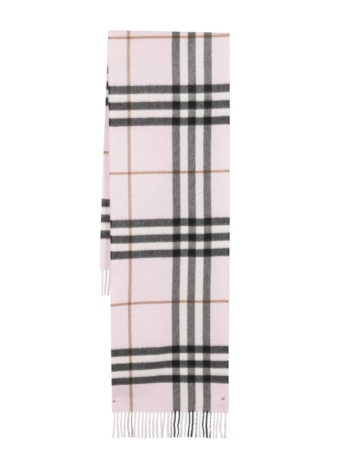 

Burberry кашемировый шарф в клетку, розовый