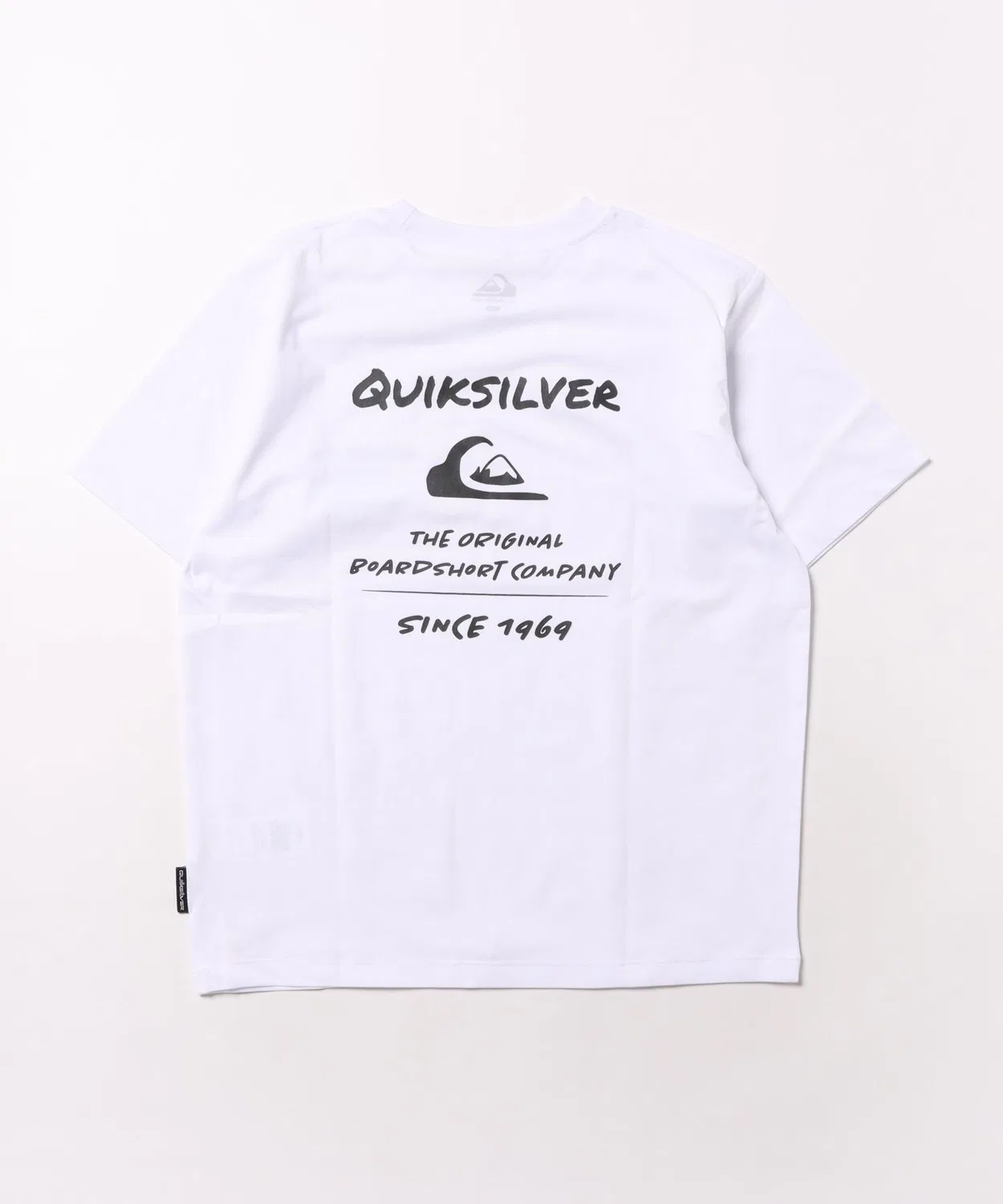 Футболка детская QUIKSILVER с принтом, хлопок, черный — фото 2