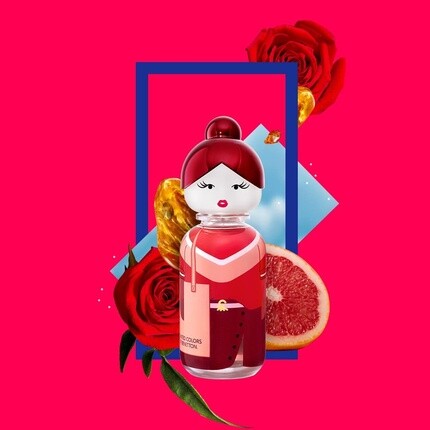 Туалетная вода Sisterland Red Rose для женщин 80 мл, Benetton — фото 3