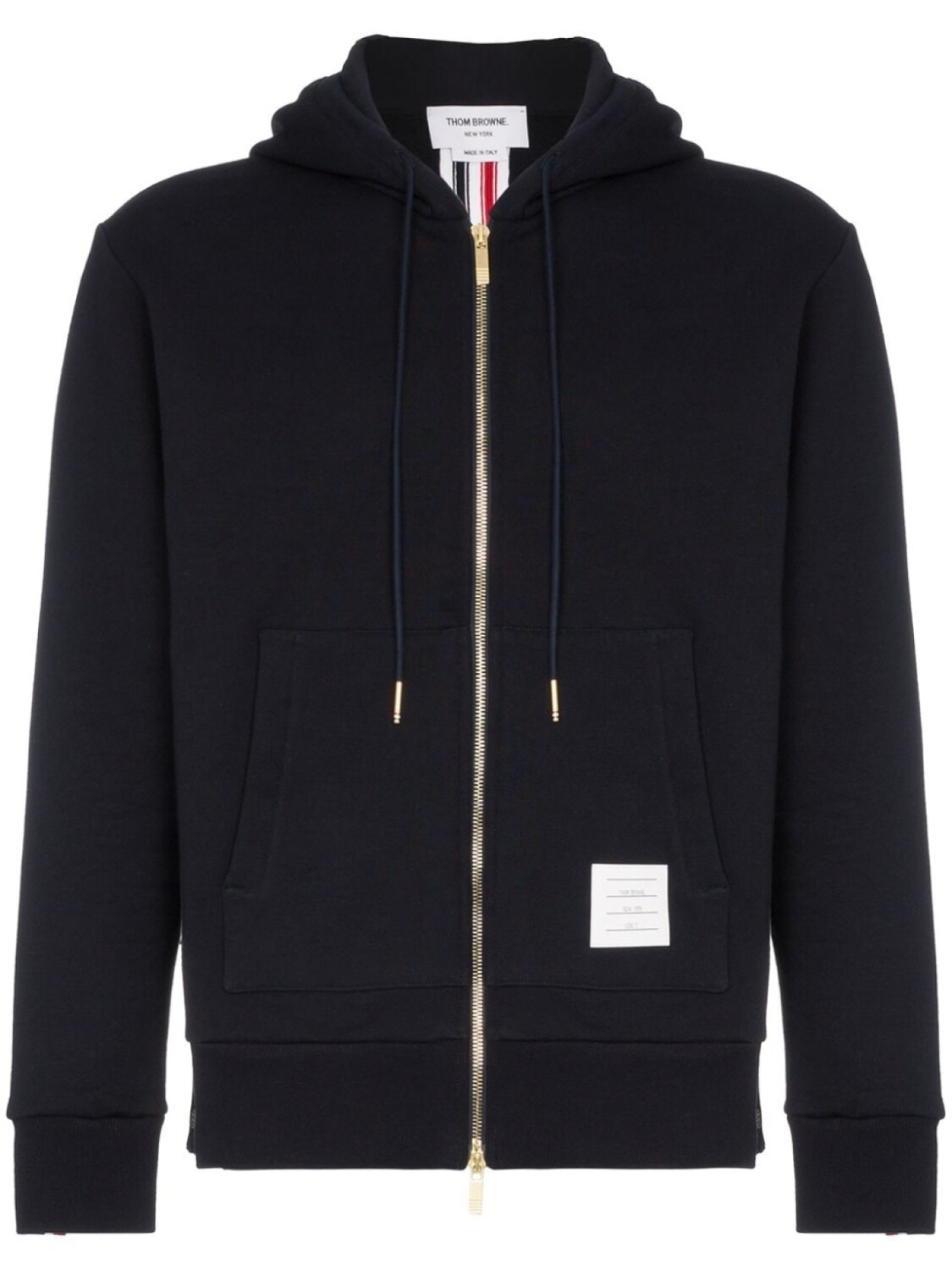

Thom Browne худи с полосками, синий