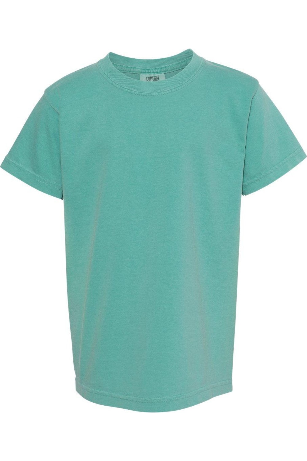 

Футболка Comfort Colors Garment-Dyed Youth Heavyweight, цвет seafoam