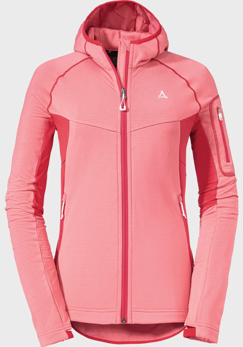 

Флисовая куртка Schöffel "Fleece Hoody Hydalen L", с капюшоном, розовый