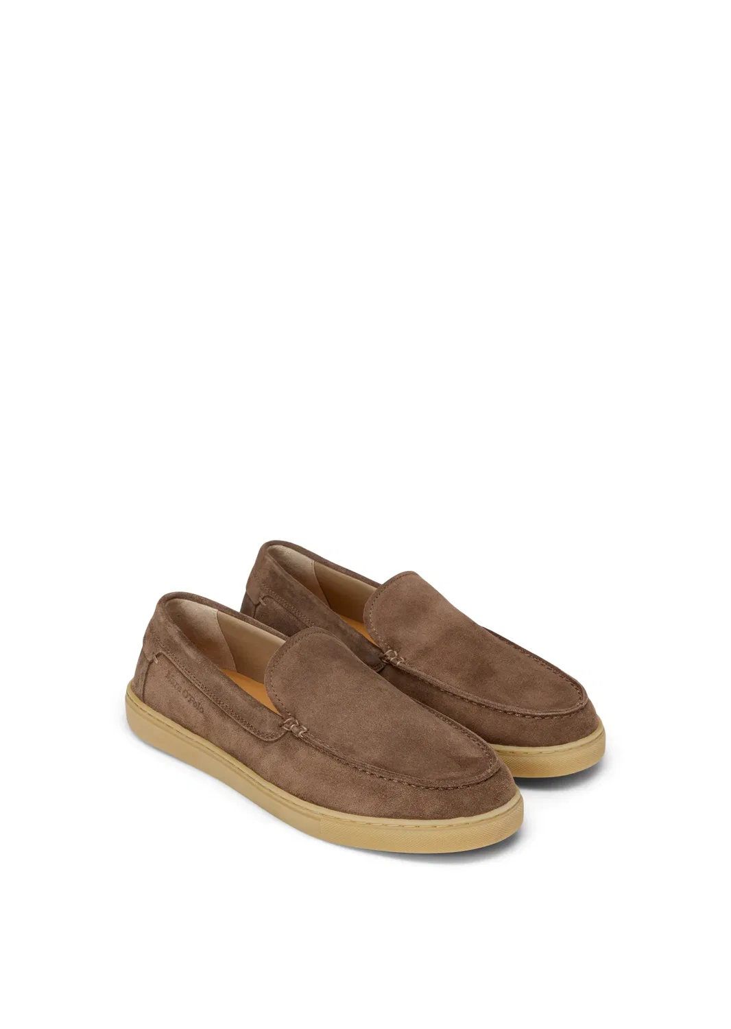 Слипперы из велюра Marc O'Polo, dark taupe — фото 2