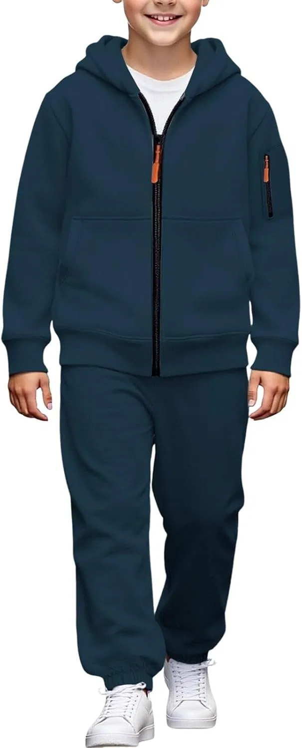 Детский спортивный костюм флисовый Generic, Navy
