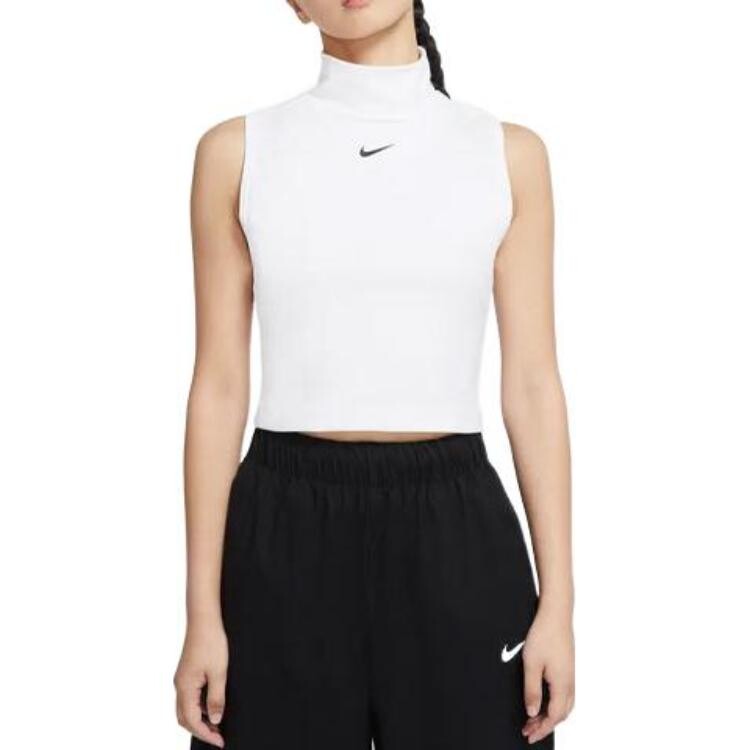 Женская майка серии Sportswear Essentials, белая Nike — фото 3