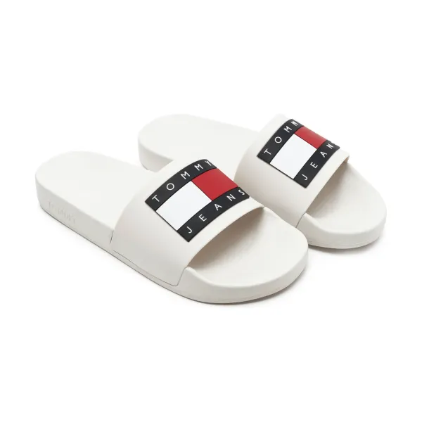 Тапочки Tommy Hilfiger для бассейна с флагом sld ess Tommy Hilfiger, белый — фото 2
