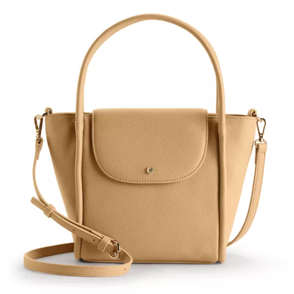 

Мини-сумка кроссбоди Quinn Lc Lauren Conrad, цвет light camel