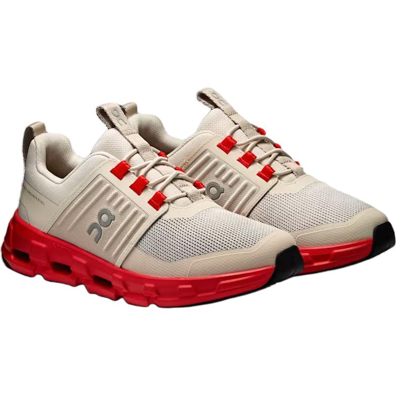 Кроссовки для бега Cloudswift 4 Breathable Support Low Top для детей On, бежевый/красный — фото 3