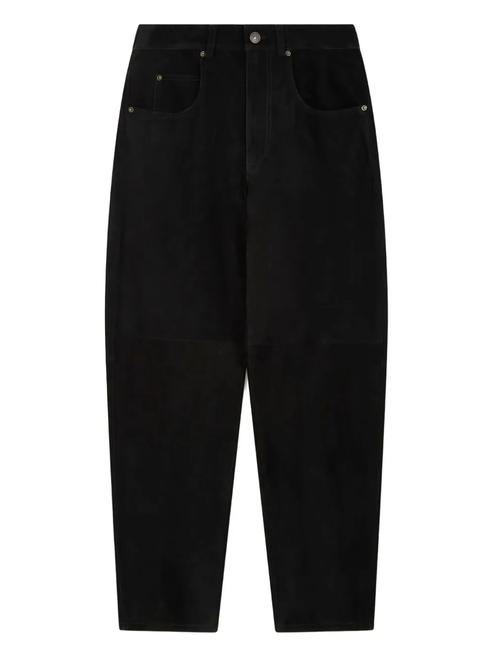 

Брюки из замши ISABEL MARANT, черный