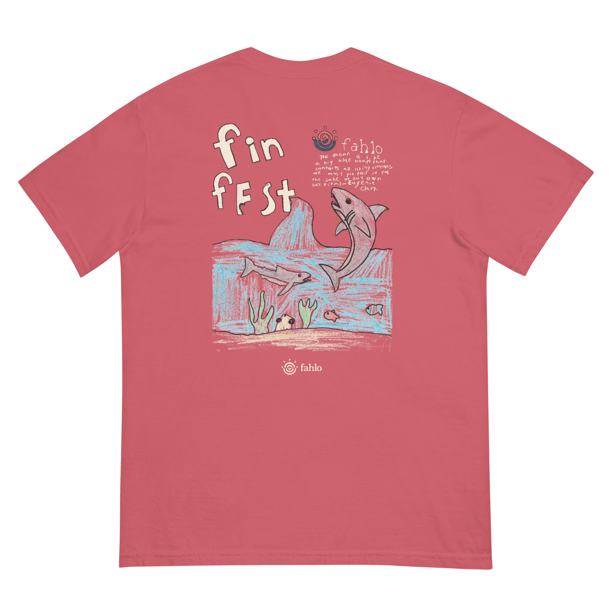 

Футболка Fin Fest 2024 - Логан Fahlo, цвет Watermelon