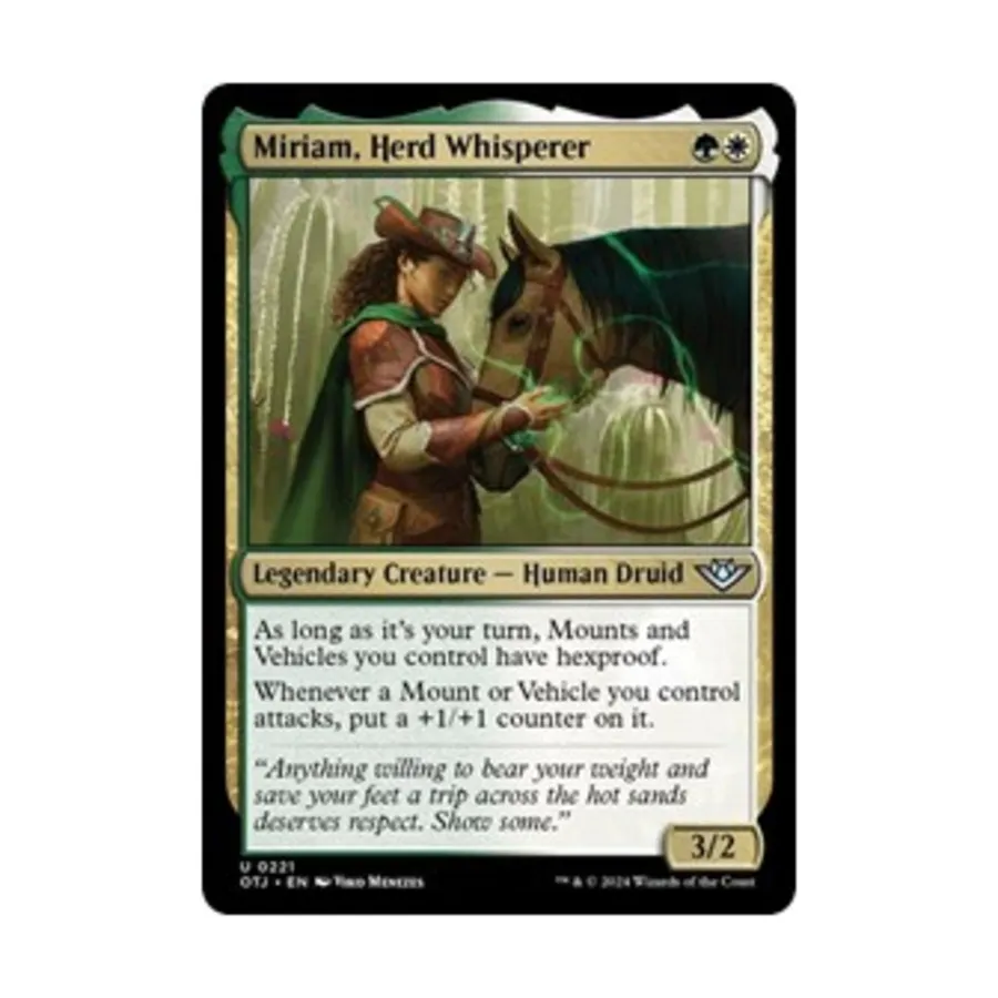 

CCG Мириам, Заклинатель стад (U), MTG - Outlaws of Thunder Junction