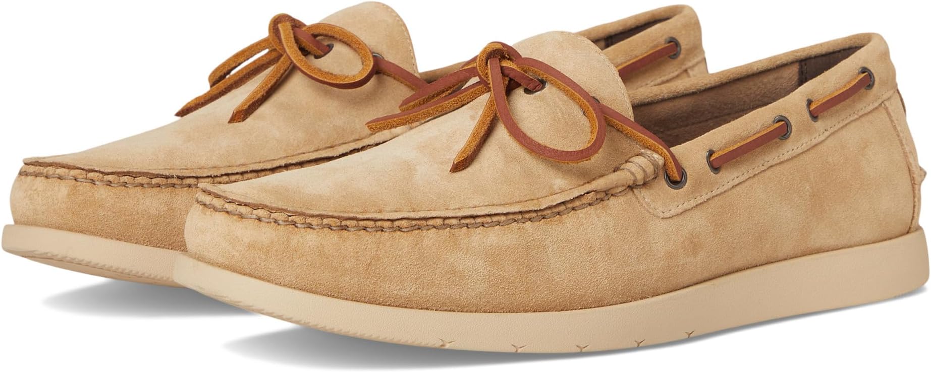 

Лоферы Cole Haan Men's Brower Moc Loafers, Farro Suede/Oat Water Resistant