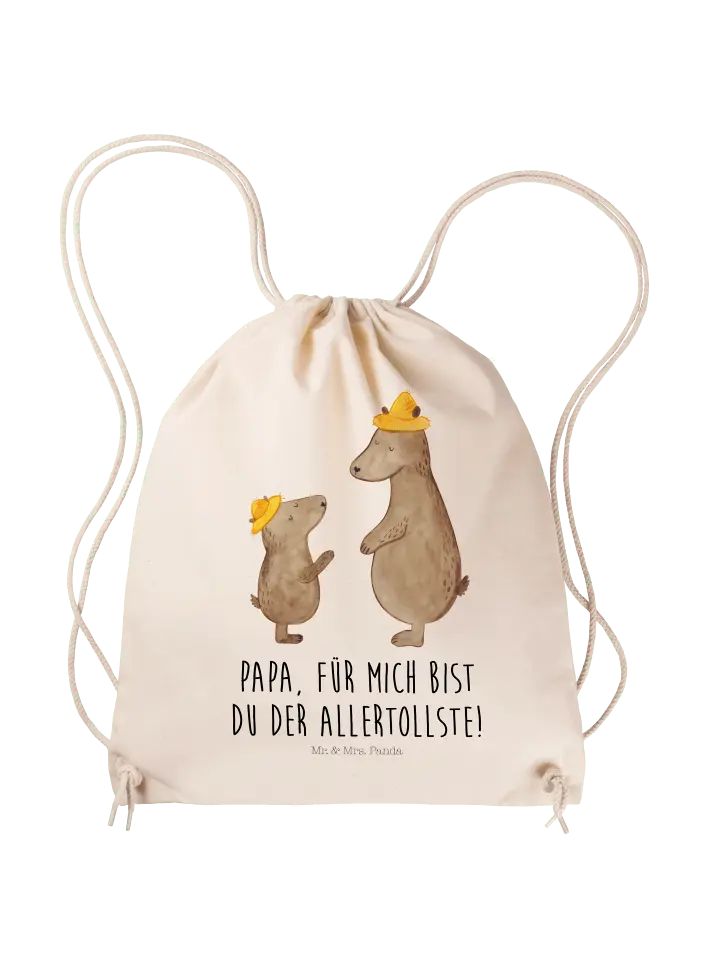 

Спортивная сумка Mr. & Mrs. Panda, кремовый