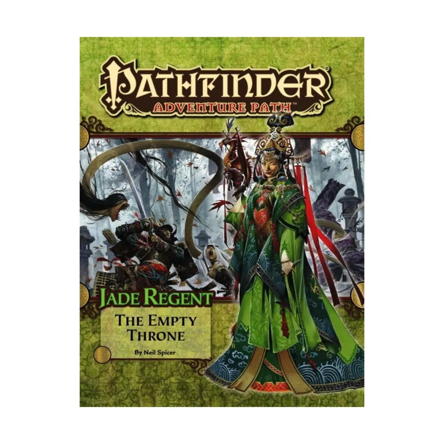 

#54 "Jade Regent #6 - The Empty Throne", Pathfinder Roleplaying Game (1st Edition) - Adventure Path #031 - #060, мягкая обложка