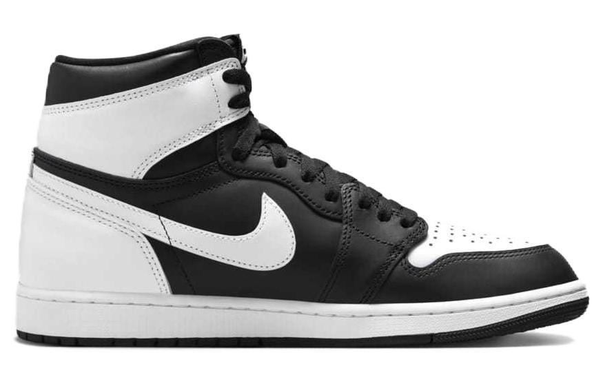 Кроссовки Jordan Air Jordan 1 Vintage Basketball, черный/белый — фото 2