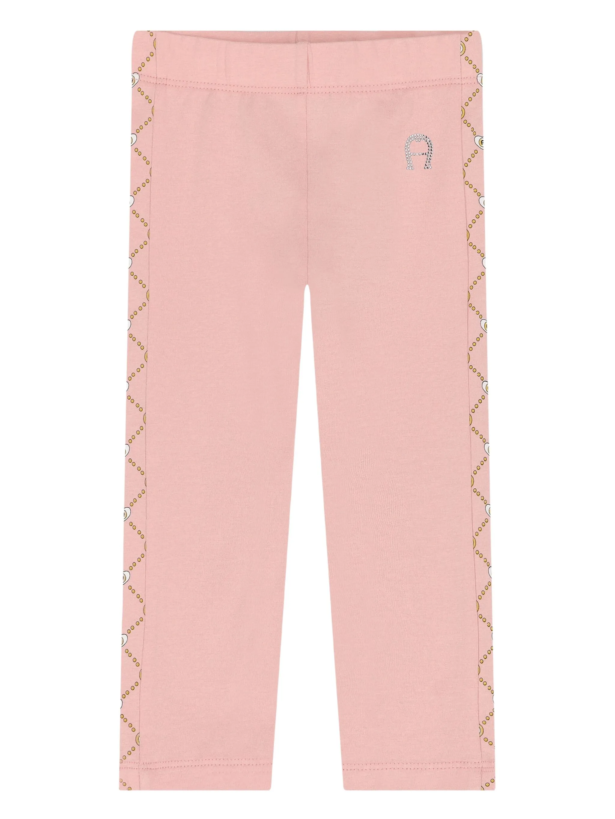 

Легинсы с лампасами и логотипом Aigner Kids, розовый