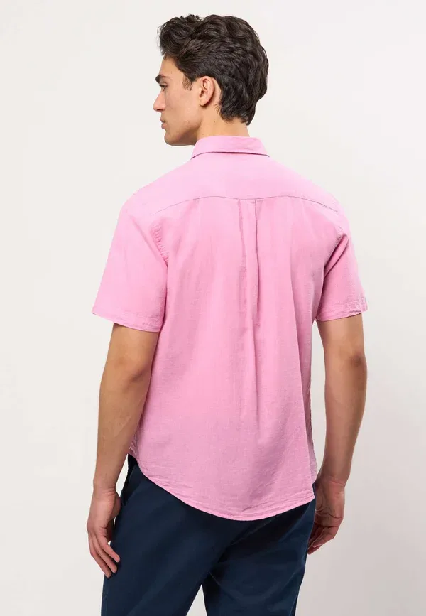 Рубашка Umflori U.S. Polo Assn., призматический розовый — фото 4