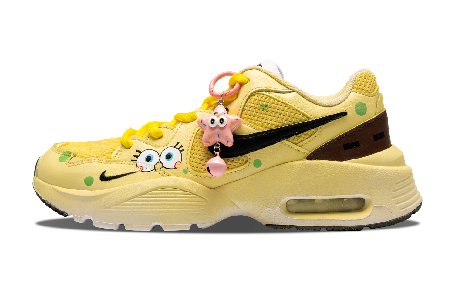 

Кроссовки Air Max Fusion женские с низким верхом, желтые Nike