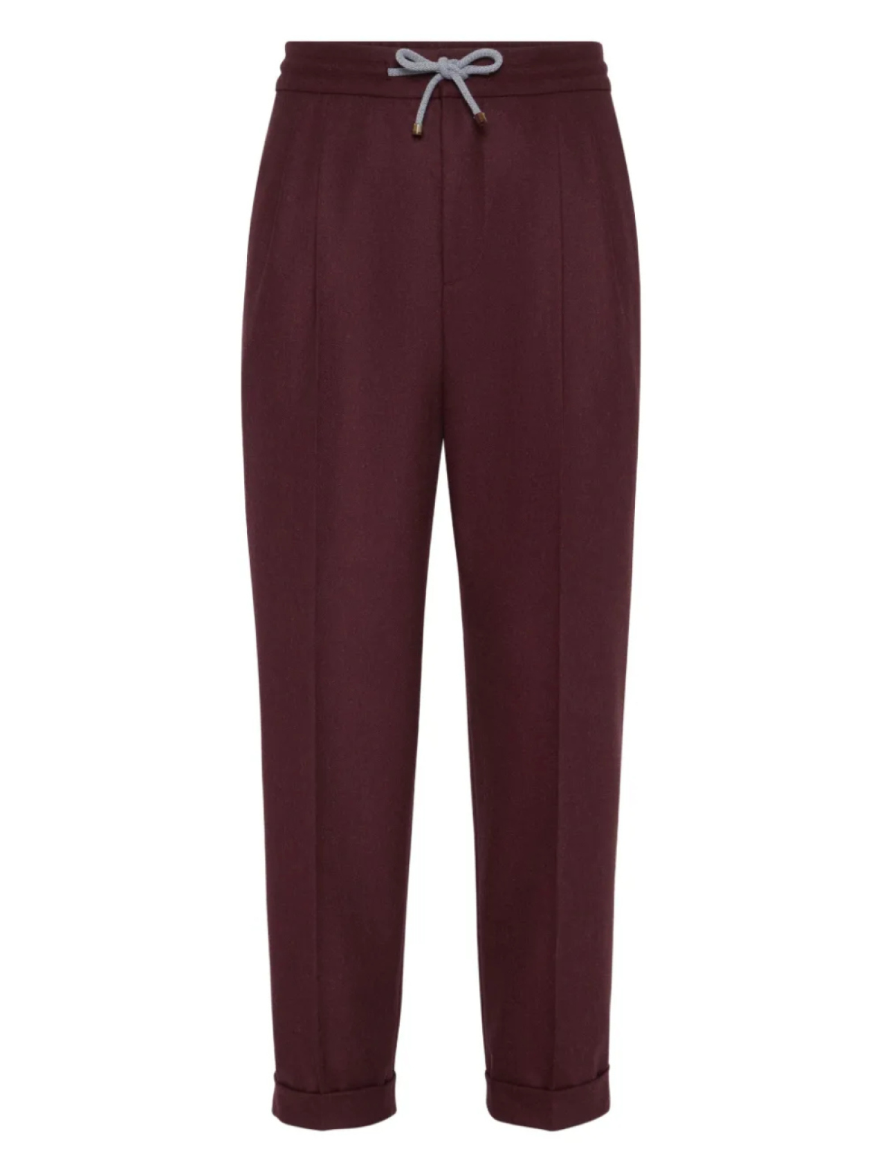 

Brunello Cucinelli брюки из вирджинской шерсти, красный