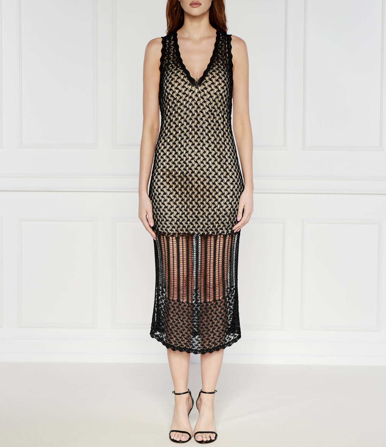 

Платье TWINSET + sottoveste, черный