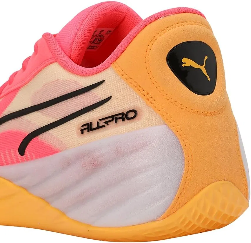 Спортивные кроссовки PUMA Unisex All-pro Nitro Team, 2-Sunset Glow Sun Stream Black — фото 2