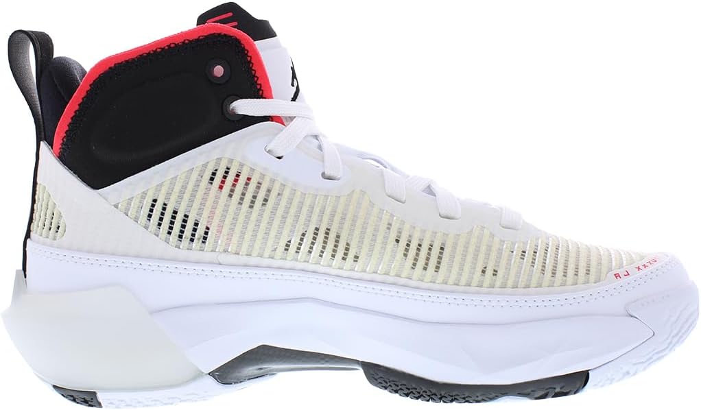 Кроссовки для мальчиков Nike Air Jordan XXXVII GS, белый/черный/красный/сиреневый — фото 2