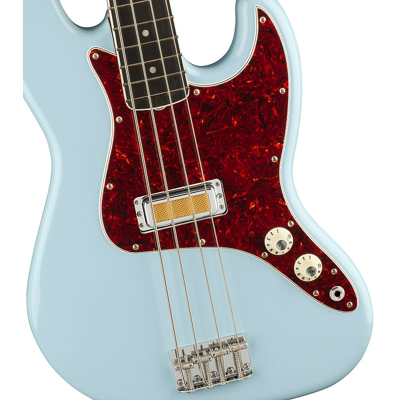 

Басс гитара Fender Gold Foil 4-String Jazz Bass Ebony Fingerboard - Sonic Blue