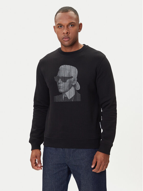 

Свитшот regular fit 705031 554906 Karl Lagerfeld, чёрный