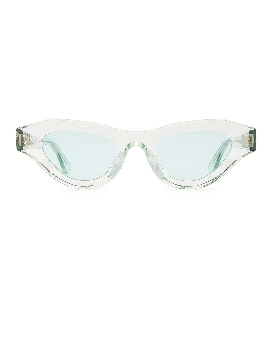 

Солнцезащитные очки Jaya из коллекции Thierry Lasry Cult Gaia, цвет Translucent Mint Green