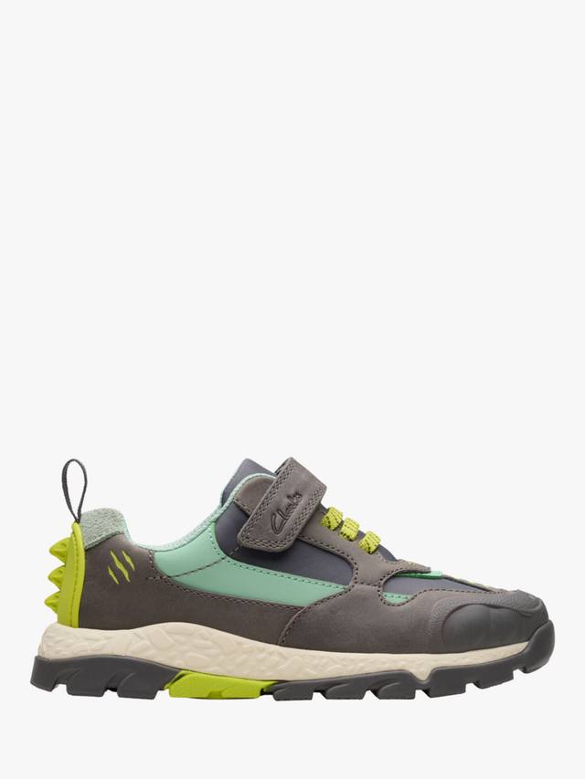 

Детские кроссовки Steggy 2 Clarks, Grey/Green