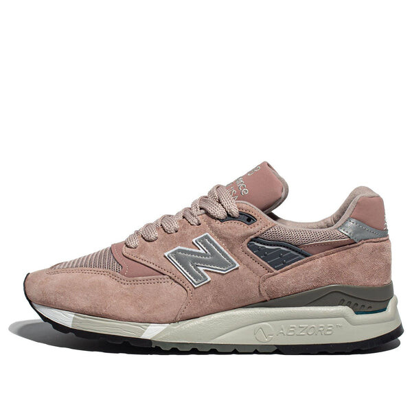 

Кроссовки 998 сделано в США New Balance, розовый