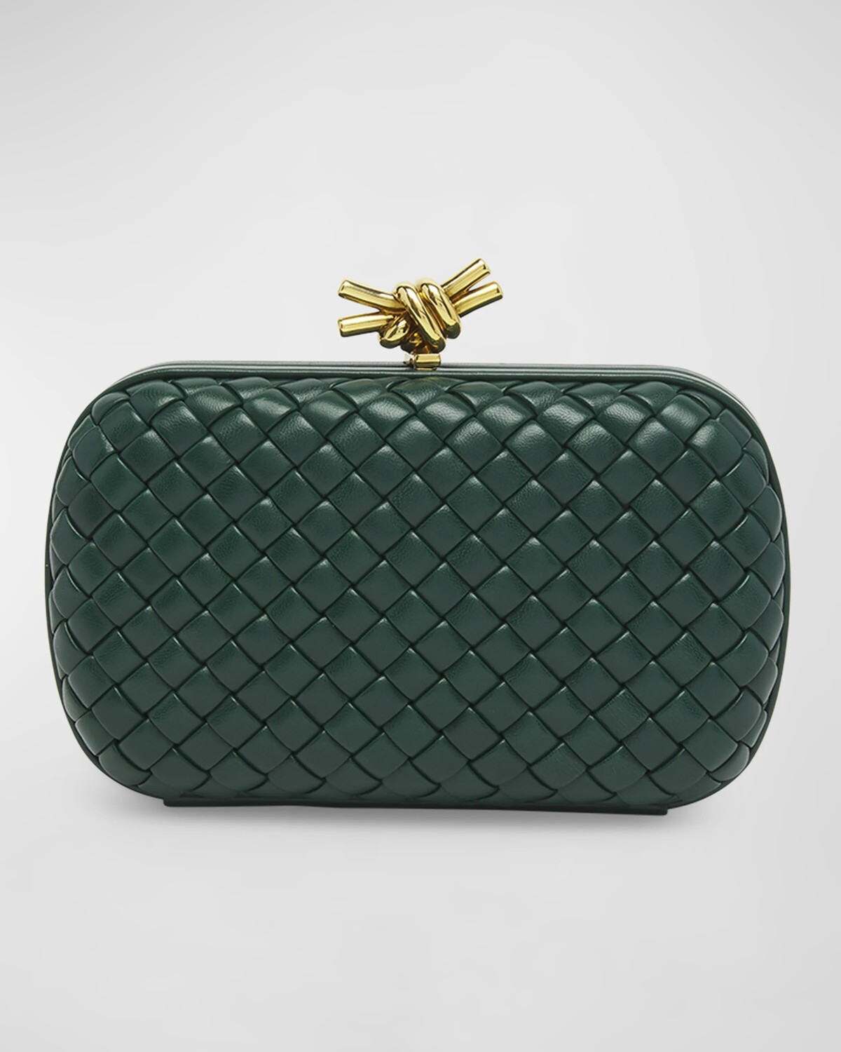 

Сумка с узлом Bottega Veneta, цвет Fondant-M Brass