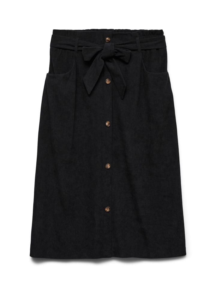 

Юбка до колена Vero Moda, черный