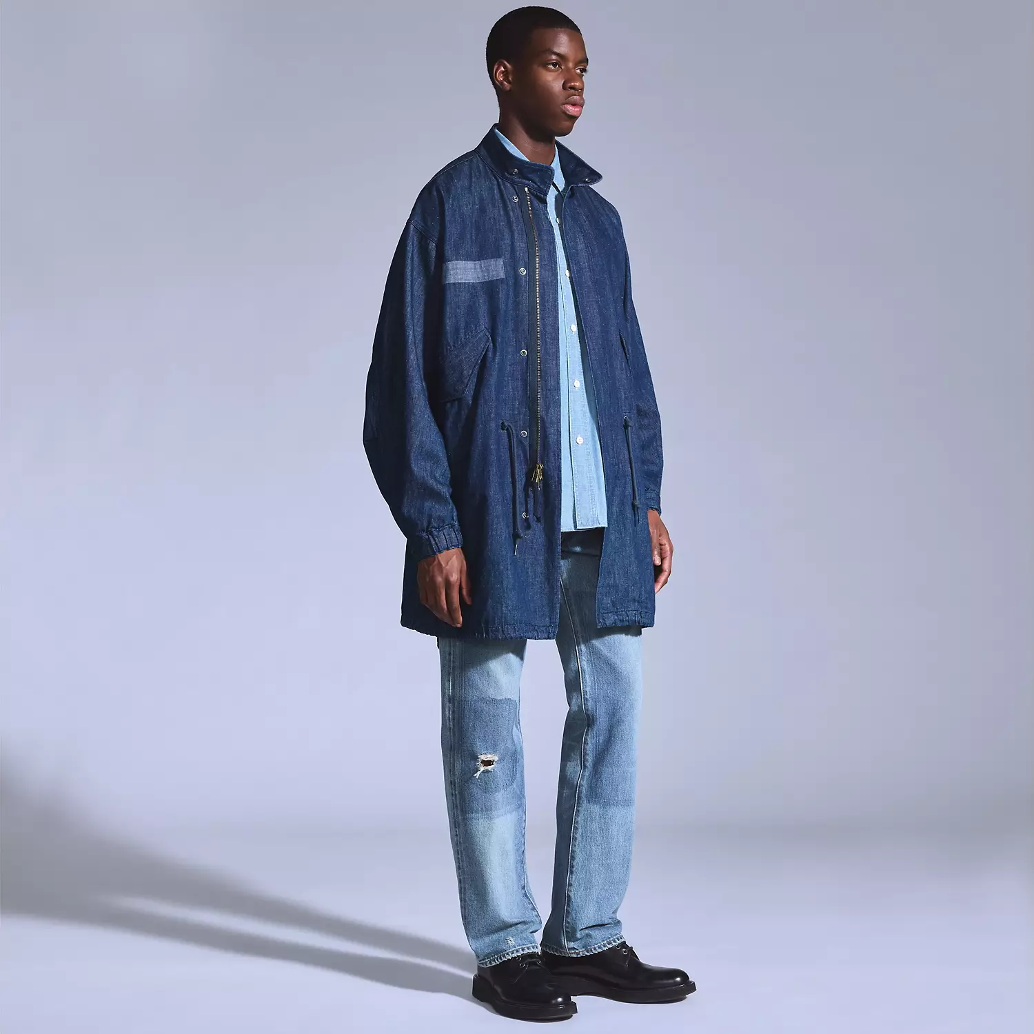 

Парка с рыбьим хвостом Levi's, цвет Fishtail Marine - Medium Wash, Серый, Парка с рыбьим хвостом Levi's, цвет Fishtail Marine - Medium Wash