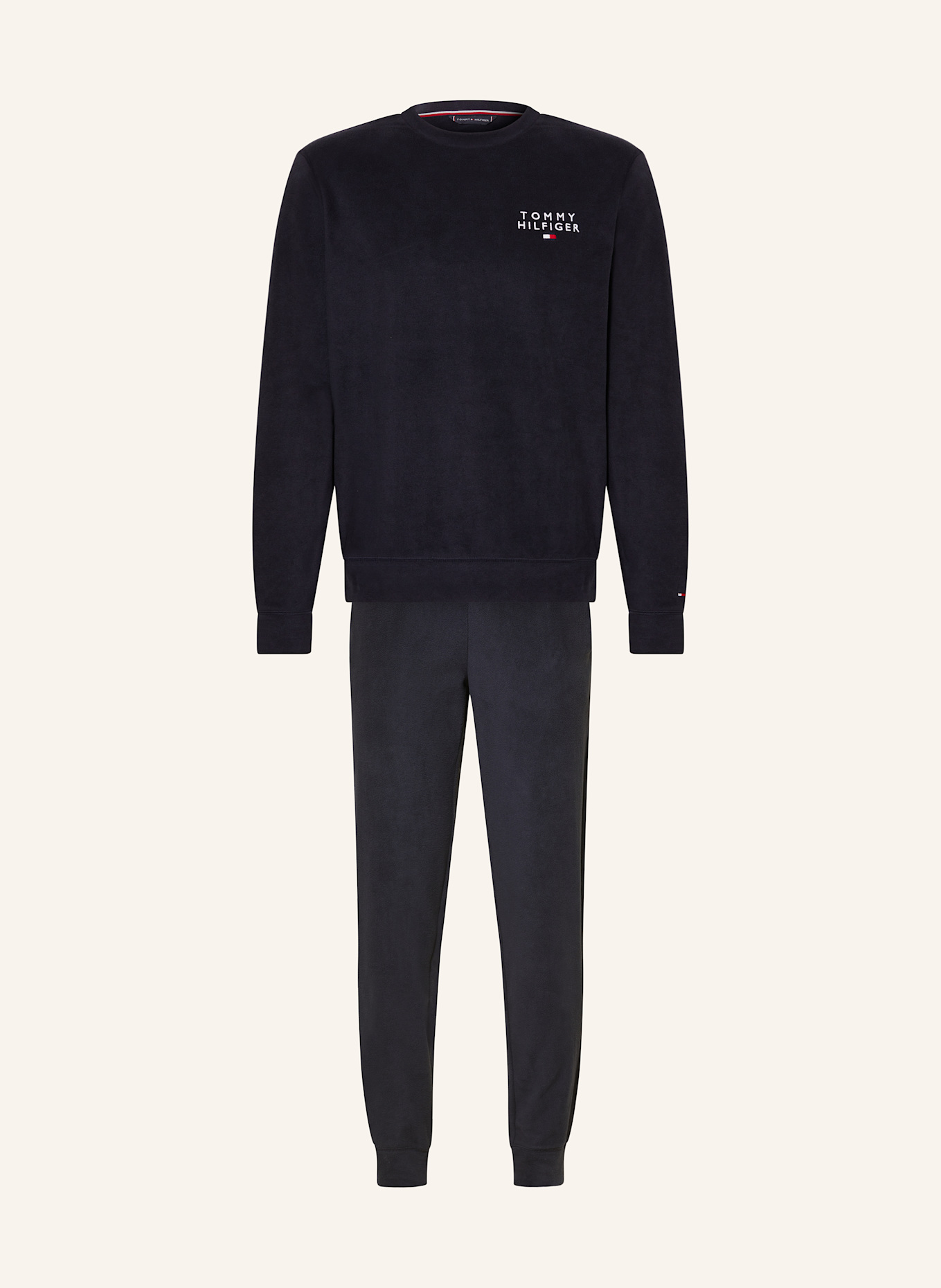 

Флисовая пижама Tommy Hilfiger, синий