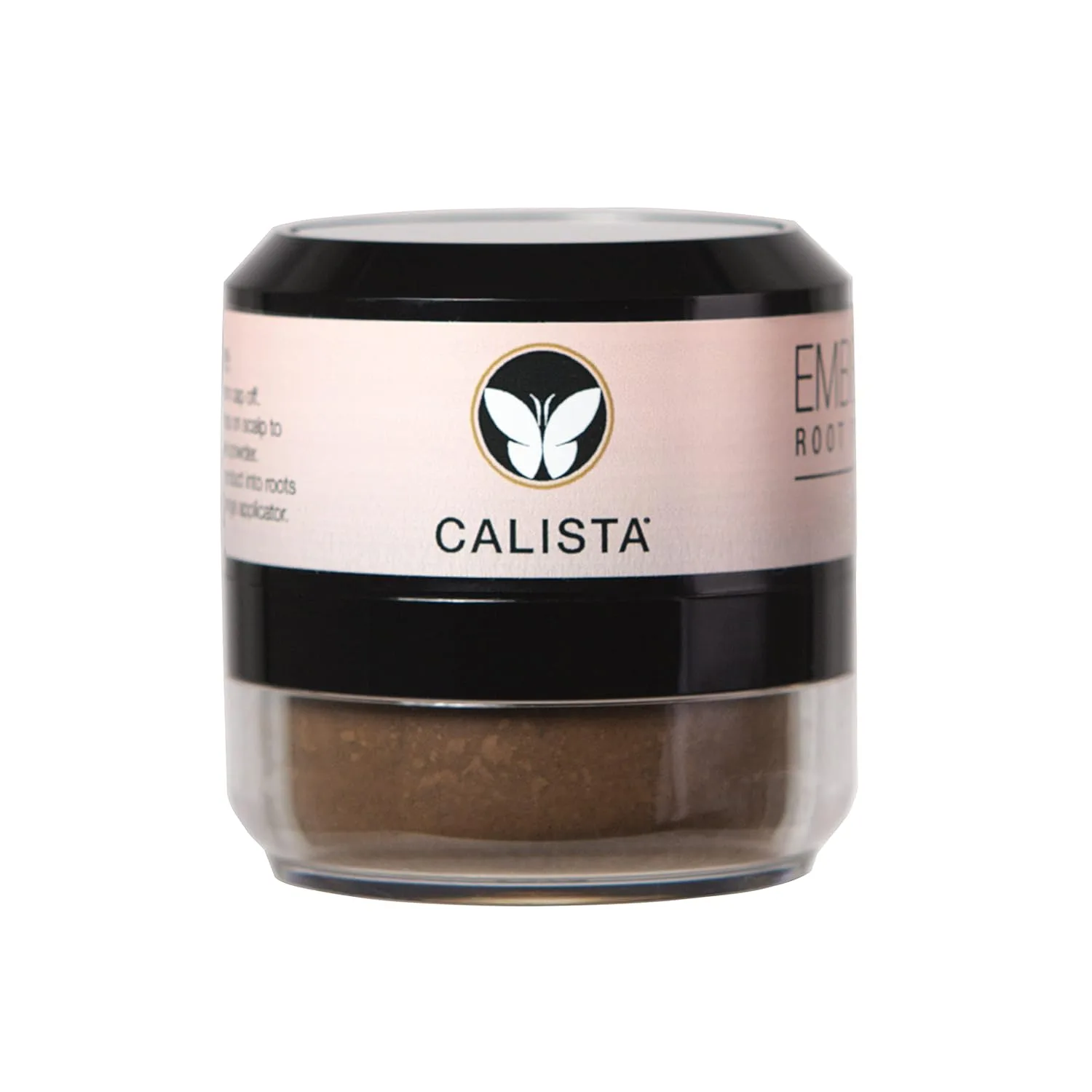 CALISTA - Пудра для маскировки седины и заполнения редких волос Embellish Root Touch Up, водостойкая, для всех типов волос, Light Brown, 10 г, Light Brown — фото 2