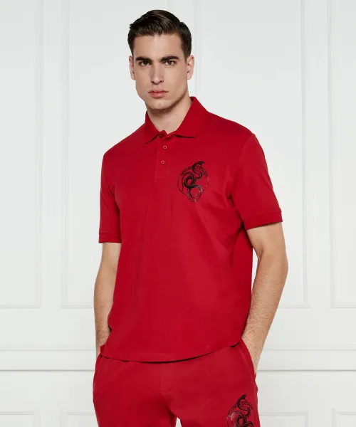 

Футболка поло Regular fit Armani Exchange, красный
